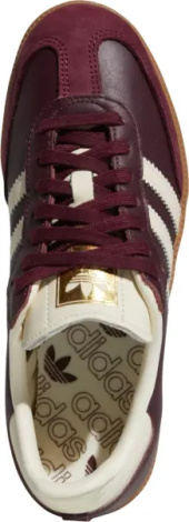 Кеди жіночі Adidas SAMBA OG бордово-молочні ID0477