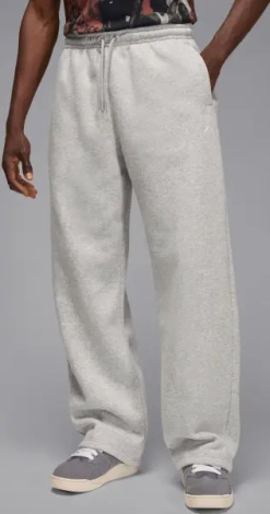 Спортивні штани Nike JORDAN BROOKLYN FLEECE OVERSIZED OPEN-HEM сірі IB7238-050