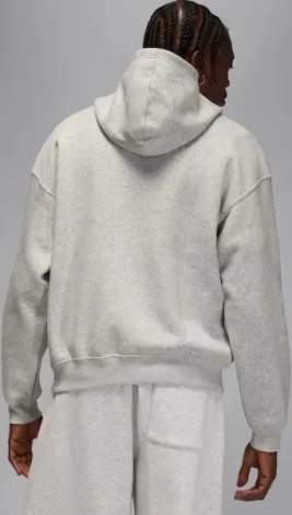 Худи Nike JORDAN BROOKLYN FLEECE OVERSIZED серое IB7235-050