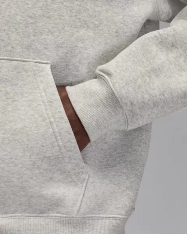 Худи Nike JORDAN BROOKLYN FLEECE OVERSIZED серое IB7235-050