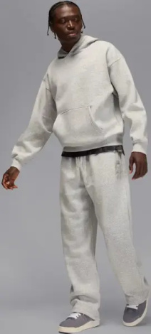 Худи Nike JORDAN BROOKLYN FLEECE OVERSIZED серое IB7235-050