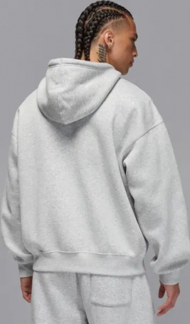 Толстовка Nike JORDAN BROOKLYN FLEECE OVERSIZED серая IB7231-050