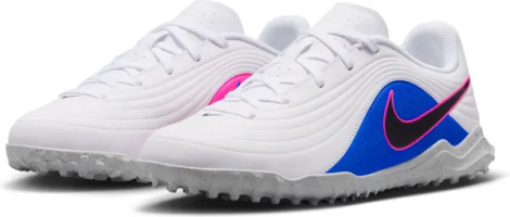 Сороконіжки (шиповки) дитячі Nike JR TIEMPO MAESTRO CLUB TF біло-синьо-рожеві IB5024-146