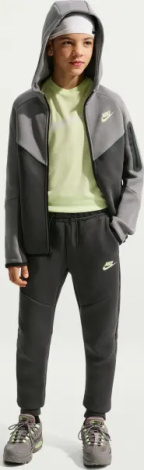 Спортивний костюм підлітковий Nike SPORTSWEAR TECH FLEECE сіро-темно-сірий HV5867-015__HV5869-061