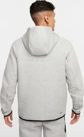 Толстовка Nike TECH FULL-ZIP WINDRUNNER HOODIE серая HV0949-063