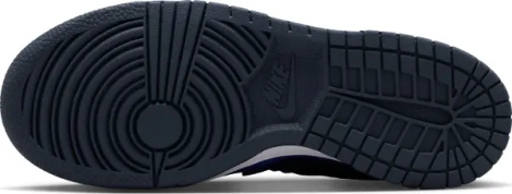 Кроссовки подростковые Nike DUNK LOW SE (GS) сине-темно-синие HQ9293-400