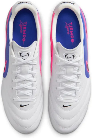 Бутси Nike TIEMPO LIGERA PRO FG біло-синьо-рожеві HQ3158-146