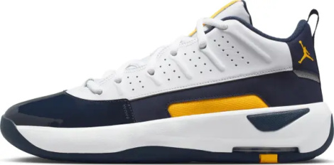 Кросівки Nike JORDAN MAX AURA 7 біло-темно-синьо-жовті HQ2091-102