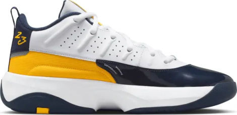 Кросівки Nike JORDAN MAX AURA 7 біло-темно-синьо-жовті HQ2091-102