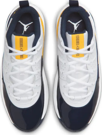 Кросівки Nike JORDAN MAX AURA 7 біло-темно-синьо-жовті HQ2091-102