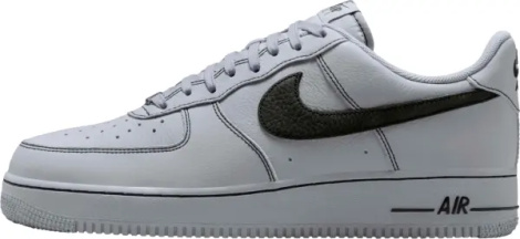 Кросівки Nike AIR FORCE 1 '07 LV8 сіро-чорні HQ2037-004