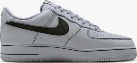 Кросівки Nike AIR FORCE 1 '07 LV8 сіро-чорні HQ2037-004