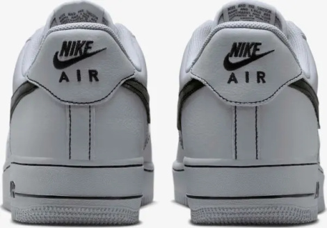Кросівки Nike AIR FORCE 1 '07 LV8 сіро-чорні HQ2037-004