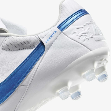 Бутси Nike PREMIER III FG біло-сині HM0265-103