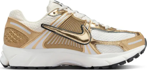 Кроссовки женские Nike ZOOM VOMERO 5 золотисто-белые HF7723-001