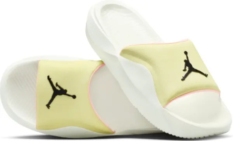 Шльопанці Nike JORDAN FRANCHISE лаймово-молочно-світло-рожеві HF3263-300