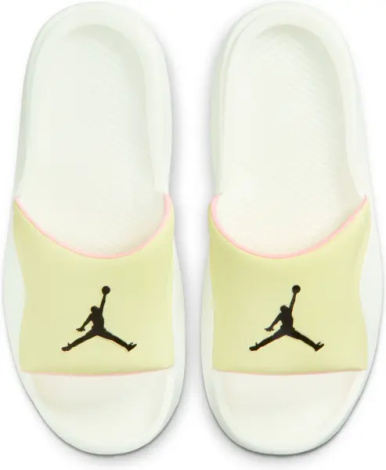 Шльопанці Nike JORDAN FRANCHISE лаймово-молочно-світло-рожеві HF3263-300