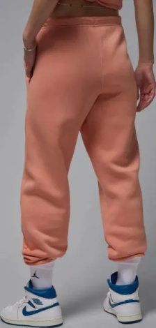 Спортивні штани жіночі Nike JORDAN BROOKLYN FLEECE PANTS 24 коралові FV7077-823