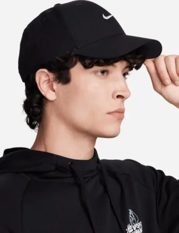 Кепка Nike DRI-FIT CLUB STRUCTURED SWOOSH чорна FV5563-010