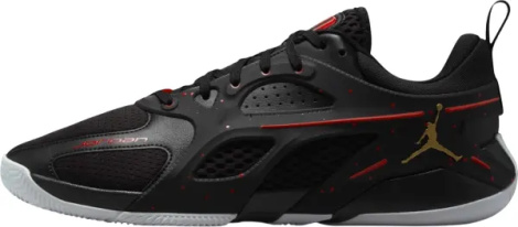 Кросівки баскетбольні Nike JORDAN HEIR SERIES чорно-червоно-золоті FQ3858-076