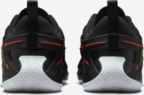Кросівки баскетбольні Nike JORDAN HEIR SERIES чорно-червоно-золоті FQ3858-076
