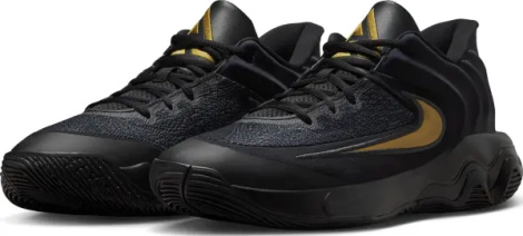 Кросівки баскетбольні Nike GIANNIS IMMORTALITY 4 чорно-золоті FQ3680-010
