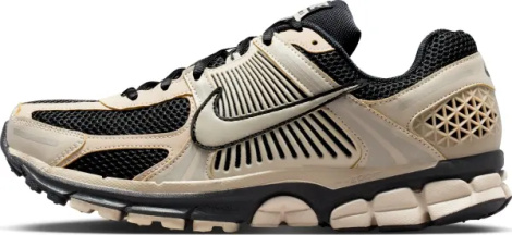 Кроссовки Nike ZOOM VOMERO 5 бежево-черные FJ4151-008