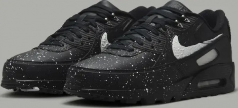 Кроссовки Nike AIR MAX 90 X SLAWN черно-белые FD6492-001