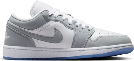Кросівки жіночі Nike AIR JORDAN 1 LOW сіро-білі DC0774-105