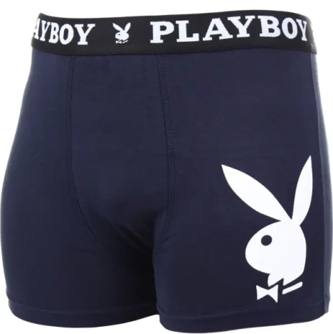Трусы (боксерки) Playboy ANNYA PLAYBOY BOXERSHORT темно-синие ANNYA-0309