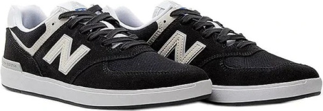 Кроссовки New Balance 574 черно-белые AM574ING