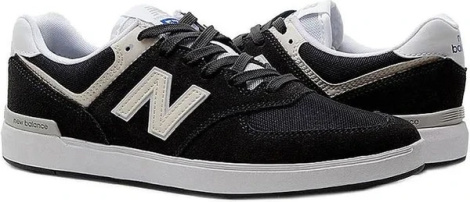 Кроссовки New Balance 574 черно-белые AM574ING