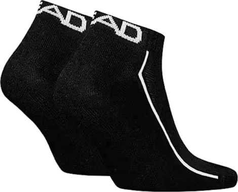 Носки Head ALL SPORTS PERFORMANCE SNEAKER 2P черные (2 пары) 701229023-001
