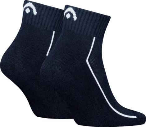 Шкарпетки Head ALL SPORTS PERFORMANCE QUARTER 2P темно-сині (2 пари) 701229022-003