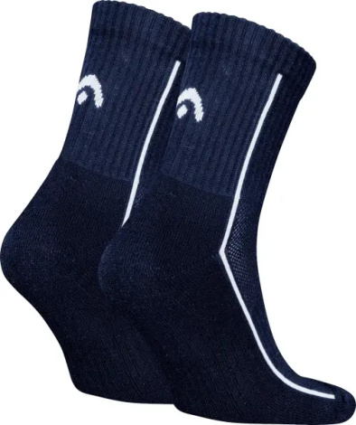Шкарпетки Head ALL SPORTS PERFORMANCE SHORTCREW 2P темно-сині (2 пари) 701229021-003