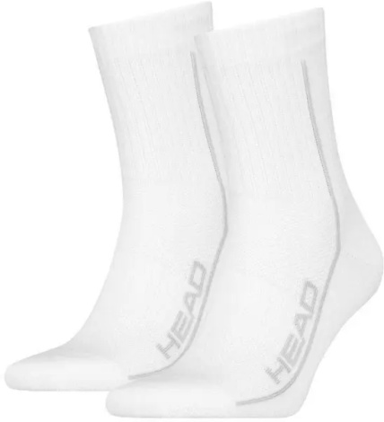 Шкарпетки Head ALL SPORTS PERFORMANCE SHORTCREW 2P білі (2 пари) 701229021-002