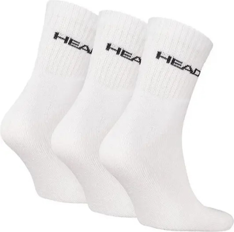Шкарпетки Head ELEMENTS ALL SPORTS SHORT CREW 3P білі (3 пари) 701229009-002