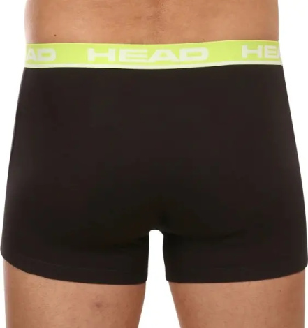 Труси (боксерки) Head BASIC BOXER 2P чорно-лаймові (2 штуки) 701202741-019