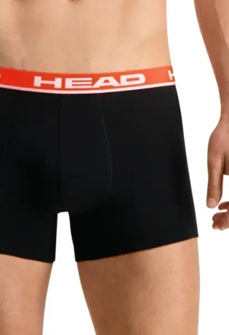 Труси (боксерки) Head BASIC BOXER 2P сіро-червоні, чорно-червоні (2 штуки) 701202741-011