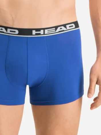 Труси (боксерки) Head BASIC BOXER 2P синьо-чорні (2 штуки) 701202741-006