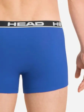 Труси (боксерки) Head BASIC BOXER 2P синьо-чорні (2 штуки) 701202741-006