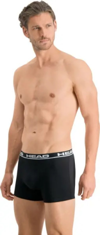 Труси (боксерки) Head BASIC BOXER 2P чорні (2 штуки) 701202741-005