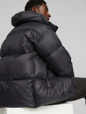 Куртка Puma HOODED ULTRA DOWN PUFFER черная 67538301