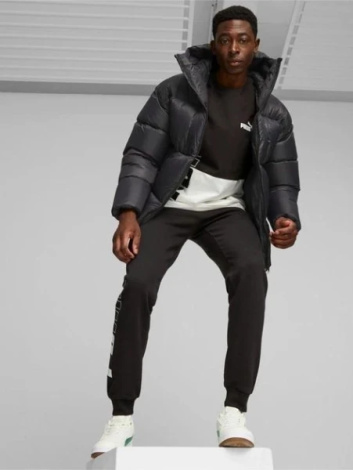 Куртка Puma HOODED ULTRA DOWN PUFFER черная 67538301