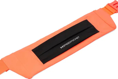 Сумка на пояс Under Armour VELOCITI RUN BELT персиковая 1388914-824