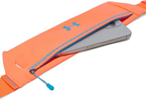 Сумка на пояс Under Armour VELOCITI RUN BELT персиковая 1388914-824