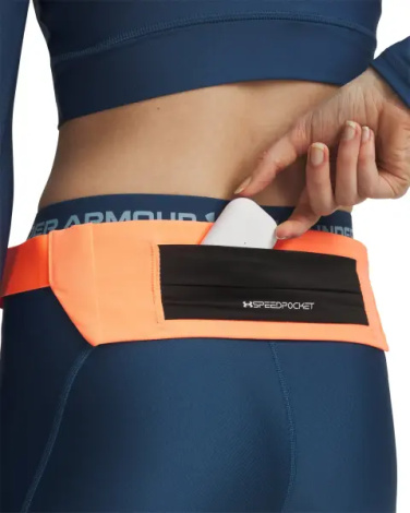 Сумка на пояс Under Armour VELOCITI RUN BELT персиковая 1388914-824