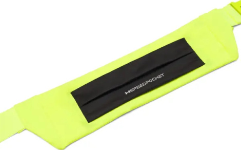 Сумка на пояс Under Armour VELOCITI RUN BELT лимонная 1388914-731