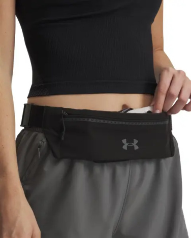 Сумка на пояс Under Armour VELOCITI RUN BELT черная 1388914-003