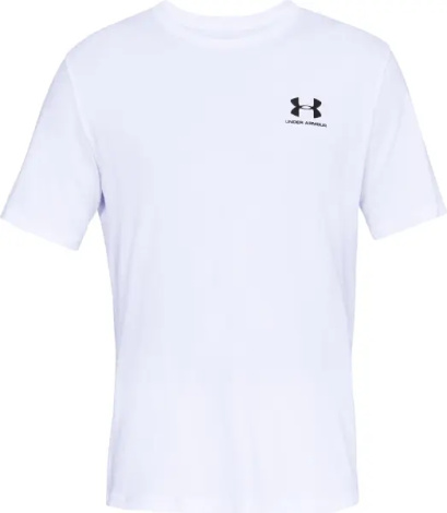 Футболка Under Armour LEFT CHEST LOGO біла 1326799-100